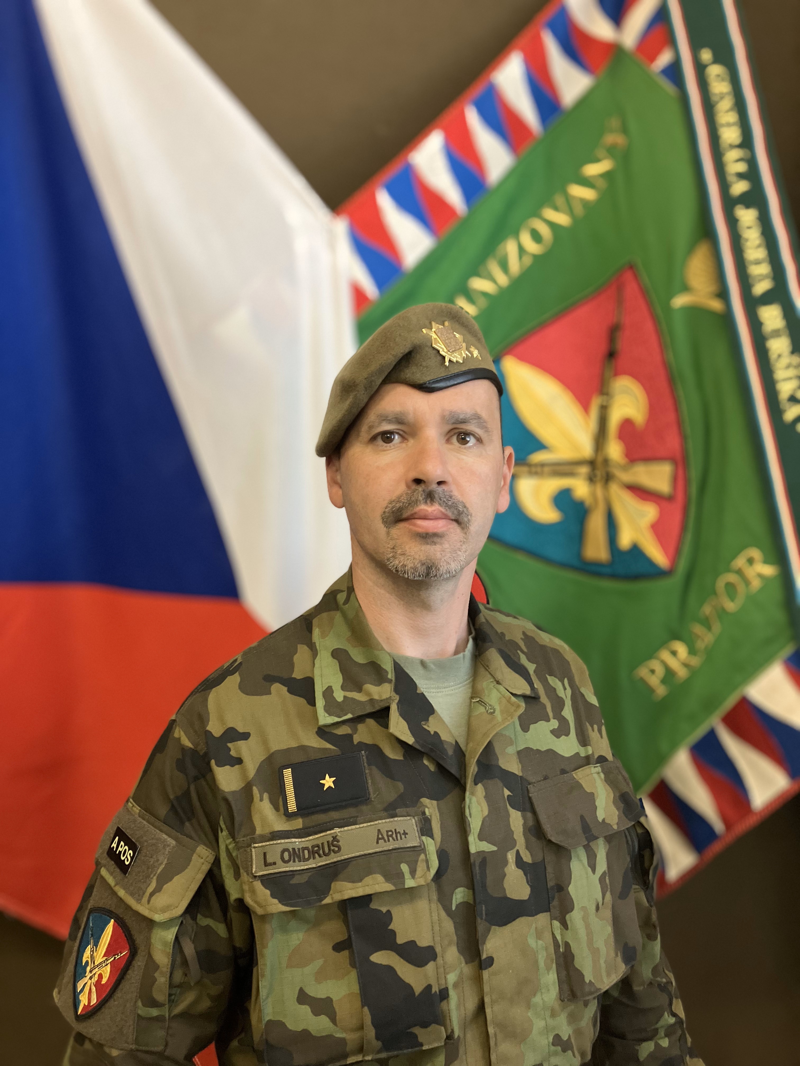 Zástupce velitele 72. mpr. mjr. Ing. Lubomír Ondruš