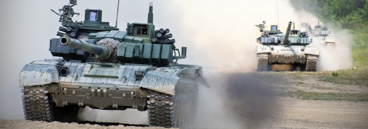 T-72 CZ při bojových střelbách