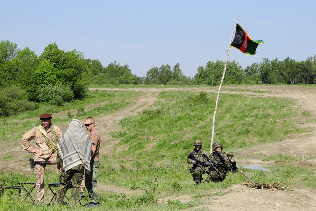 3. strážní rota pokračuje v přípravě na Afghánistán, tentokrát pilovala taktiku a střelbu