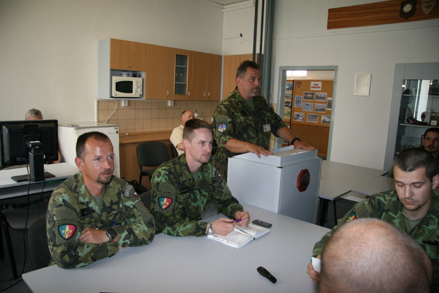 3. strážní rota si Afghánistán vyzkoušela na simulátorech