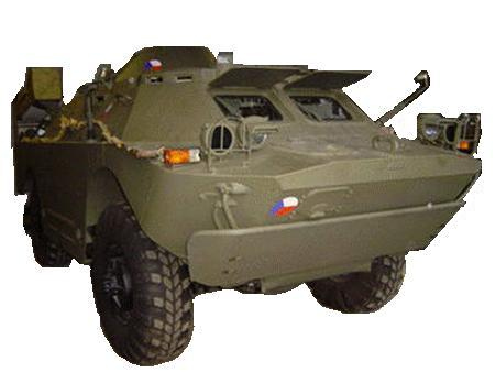 Pancéřované obojživelné vozidlo BRDM 2